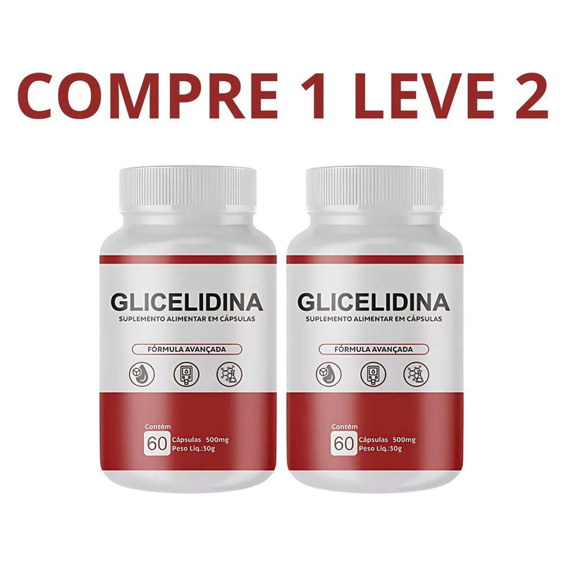 Glicelidina 60 Cápsulas - Solução Para Controle de Diabetes + Frete Grátis
