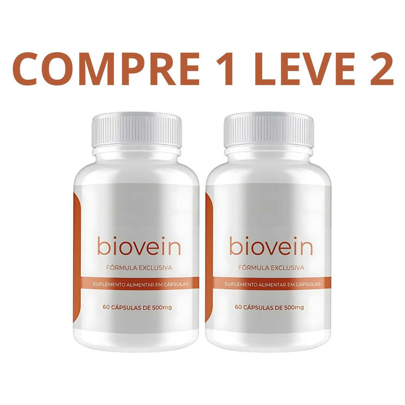 Biovein 60 Cápsulas - Solução Para Pernas Lindas e Saudáveis + Frete Grátis