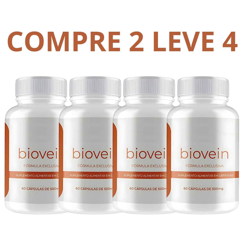 Biovein 60 Cápsulas - Solução Para Pernas Lindas e Saudáveis + Frete Grátis