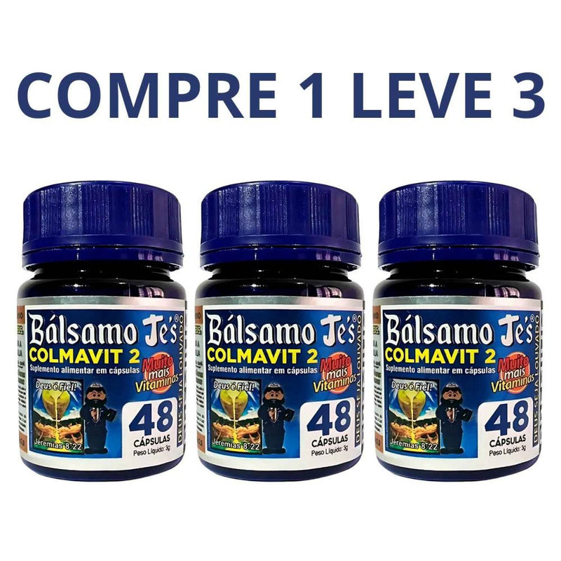 Bálsamo Je's 48 Cápsulas - Recupere Seu Conforto + Frete Grátis