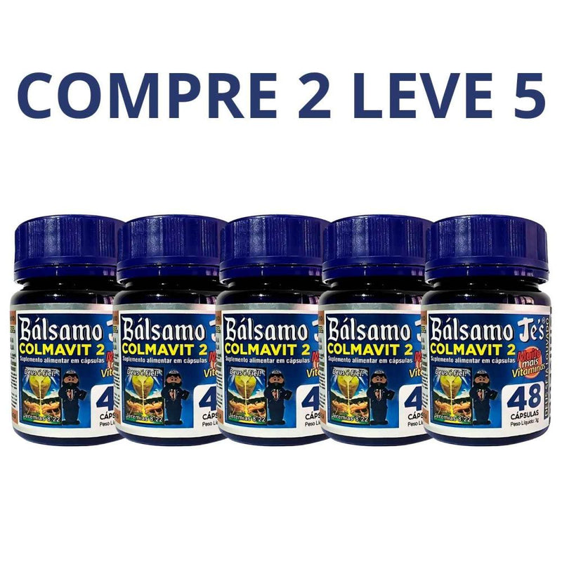 Bálsamo Je's 48 Cápsulas - Recupere Seu Conforto + Frete Grátis
