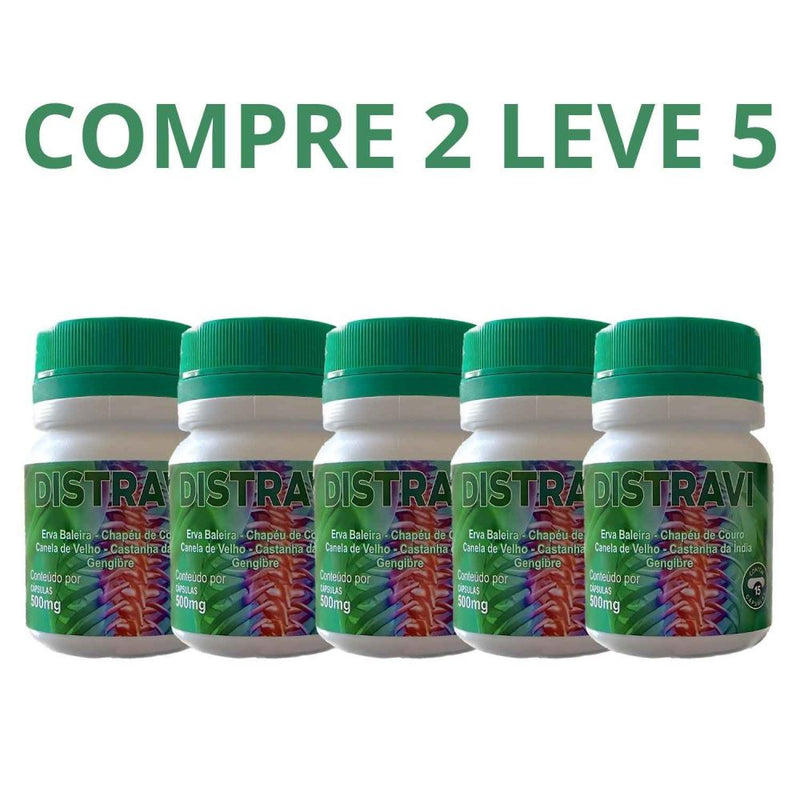Distravi 15 Cápsulas - Alívio Eficiente Contra Dores e Inflamações + Frete Grátis