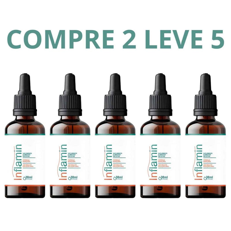 Inflamin 30ml - Alívio Para Azia e Refluxo + Frete Grátis