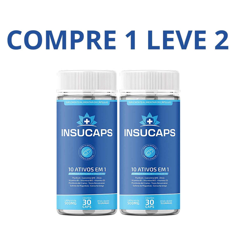 Solução Mais Completa, Eficaz e Segura Para Insulina, Diabetes e Bem-Estar


Insucaps é um suplemento desenvolvido para auxiliar no controle da diabetes, promovendo uma vida saudável e equilibrada. Com sua fórmula 100% natural, Insucaps oferece uma poderosa combinação de nutrientes para apoiar a saúde do pâncreas, ajudar no controle da glicemia e melhorar o bem-estar geral.

Para Que Serve o Insucaps?

Insucaps é indicado para manter os níveis de glicose no sangue sob controle, promover a saúde do pâncreas,