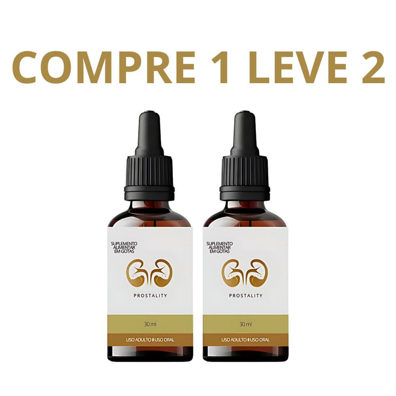 Prostality 30ml - Saúde e Bem-Estar da Próstata + Frete Grátis