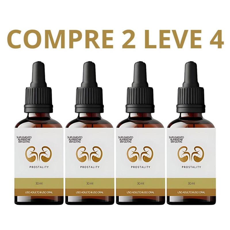 Prostality 30ml - Saúde e Bem-Estar da Próstata + Frete Grátis