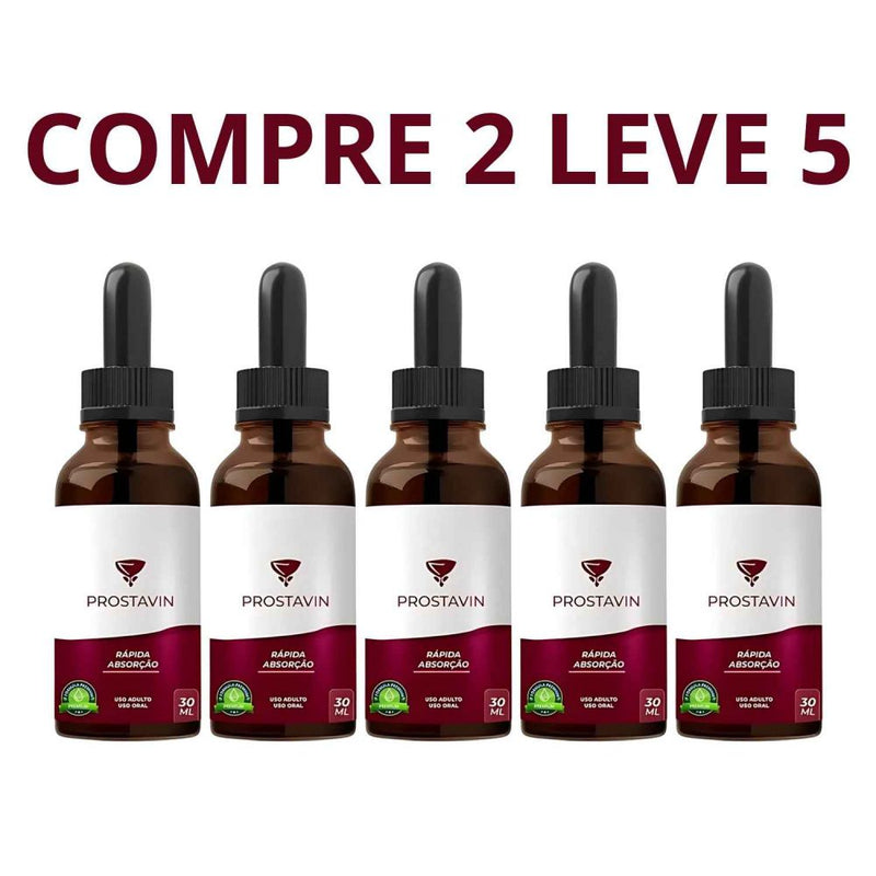 Prostavin 30ml - Saúde e Proteção da Próstata + Frete Grátis