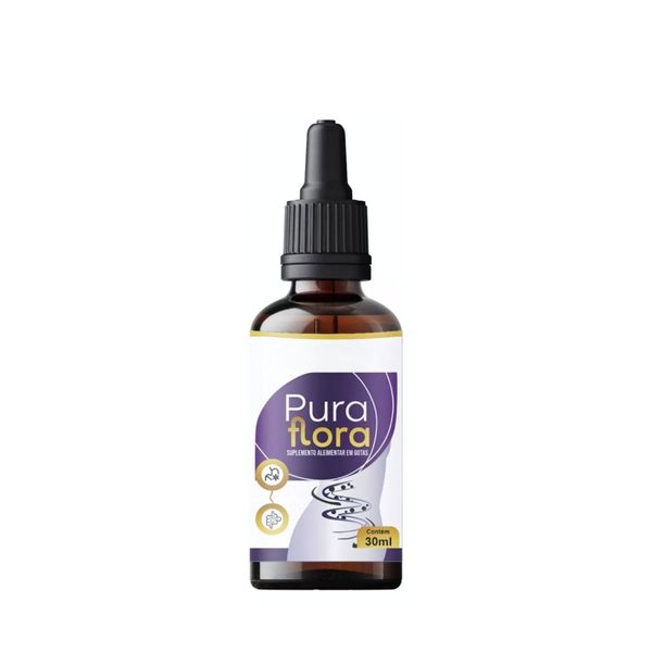 Pura Flora 30ml - Aliado Da Digestão Saudável + Frete Grátis