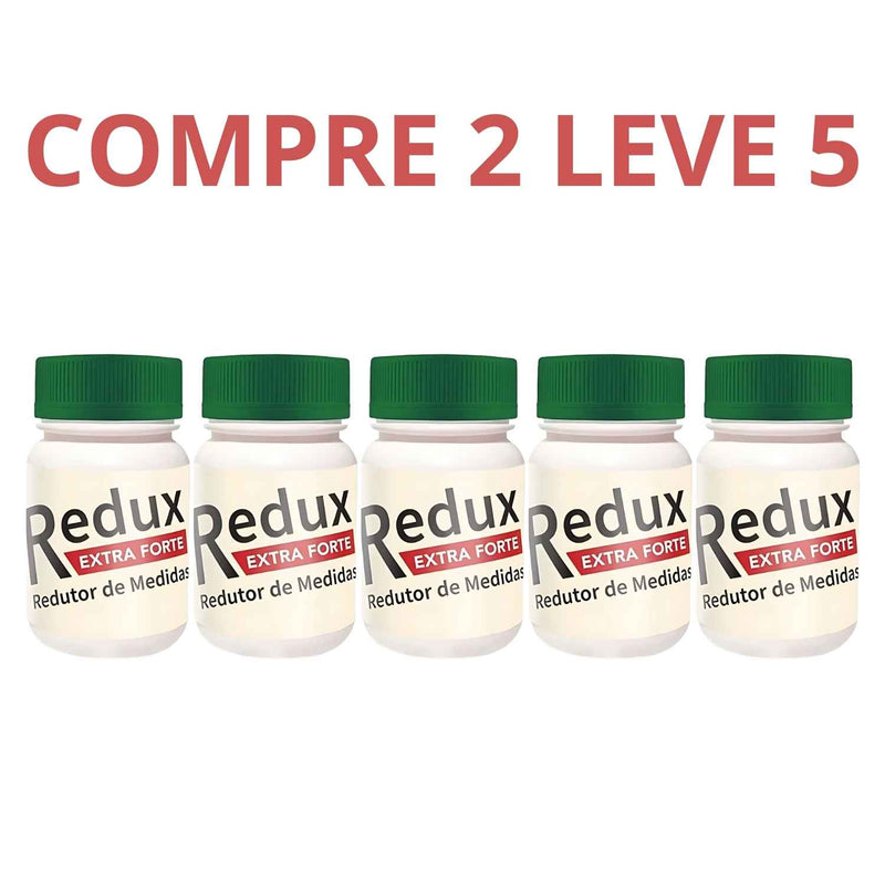 Solução Completa, Eficaz e Segura Para Redução de Medidas e Emagrecimento


Redux Extra Forte é um suplemento natural de alta potência, ideal para quem busca emagrecer com resultados rápidos e sustentáveis. Com uma fórmula avançada que combina os melhores ingredientes, atua desde a queima de gordura até o controle do apetite, tudo de forma segura e sem efeitos colaterais.

Para Que Serve o Redux Extra Forte?


Desenvolvido para auxiliar na perda de peso, Redux Extra Forte acelera o metabolismo, reduz a fome