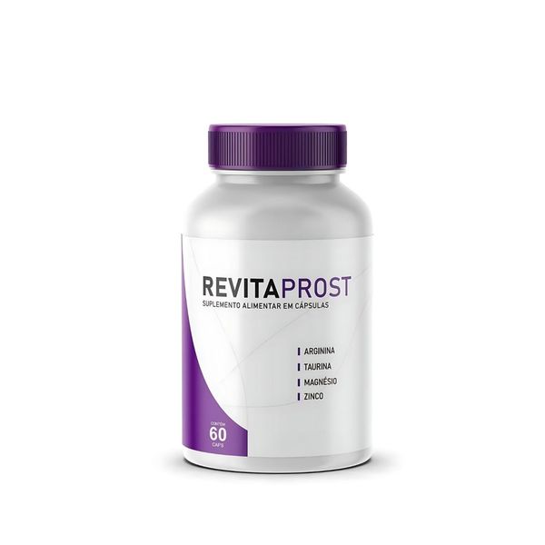 RevitaProst 60 Cápsulas - Solução Natural Para Próstata + Frete Grátis