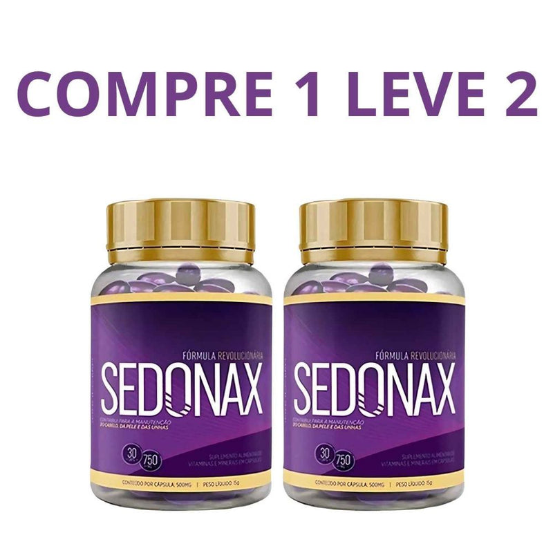Sedonax 30 Cápsulas - Fortalecimento e Crescimento Capilar + Frete Grátis