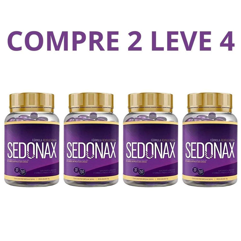 Sedonax 30 Cápsulas - Fortalecimento e Crescimento Capilar + Frete Grátis
