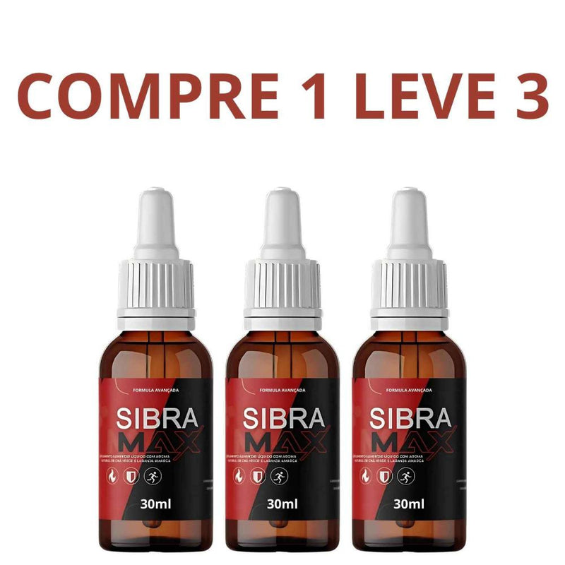 SibraMax 30ml - Queima de Gordura + Frete Grátis