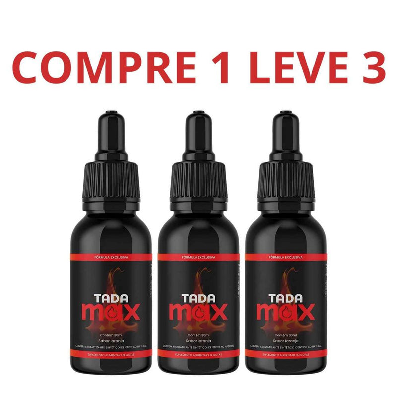 TadaMax 30ml - Desempenho, Controle e Confiança + Frete Grátis