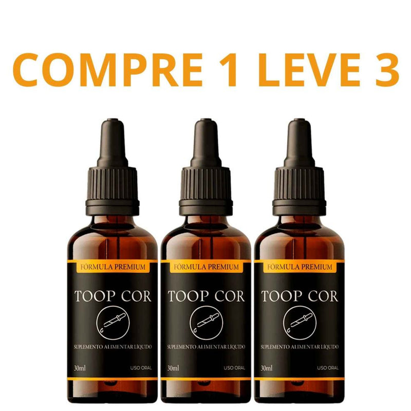 Toop Cor 30ml - Acabe Com a Queda de Cabelo de Forma Eficaz + Frete Grátis