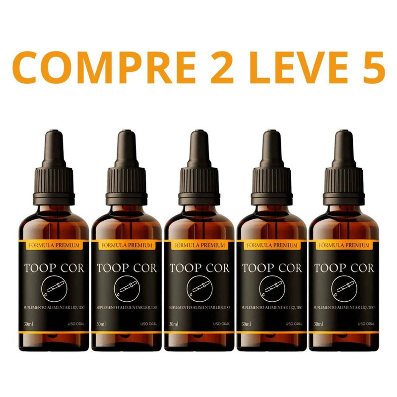Toop Cor 30ml - Acabe Com a Queda de Cabelo de Forma Eficaz + Frete Grátis