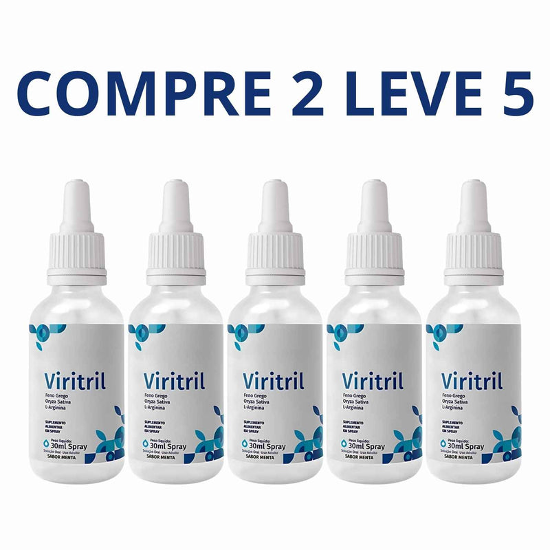 Viritril 30ml - Controle, Desempenho e Performance + Frete Grátis