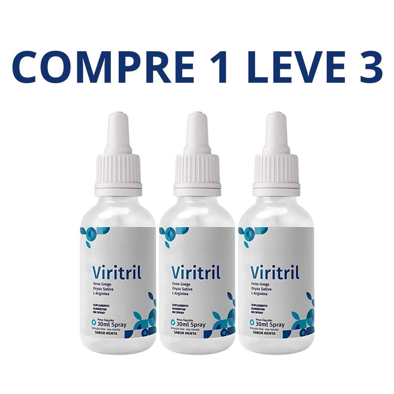 Viritril 30ml - Controle, Desempenho e Performance + Frete Grátis