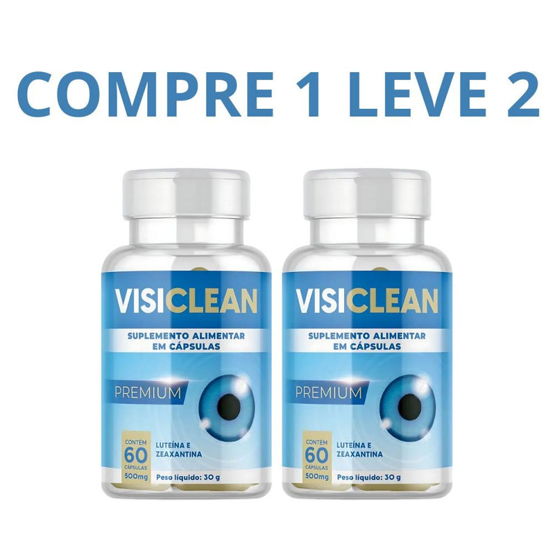 VisiClean 60 Cápsulas - Saúde Ocular Eficiente + Frete Grátis