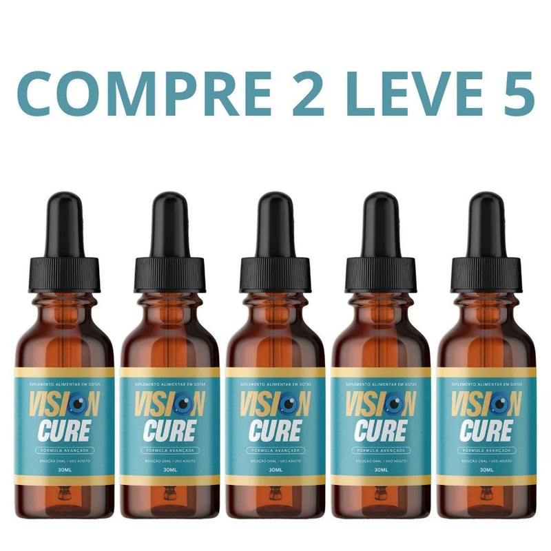 Vision Cure 30ml - Enxergue o Mundo Com Mais Clareza + Frete Grátis