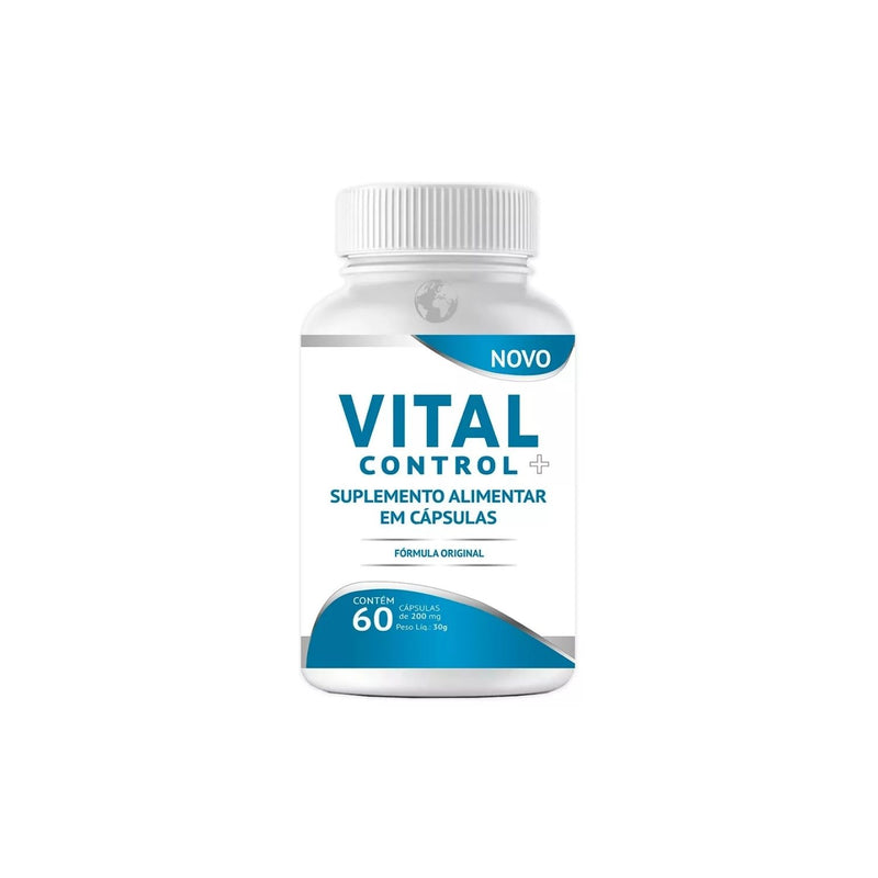 Vital Control 60 Cápsulas - Controle de Glicose e Alívio + Frete Grátis