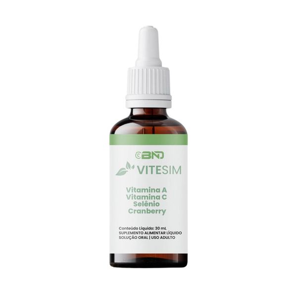 Vitesim 30ml - Solução Para Incontinência Urinária + Frete Grátis