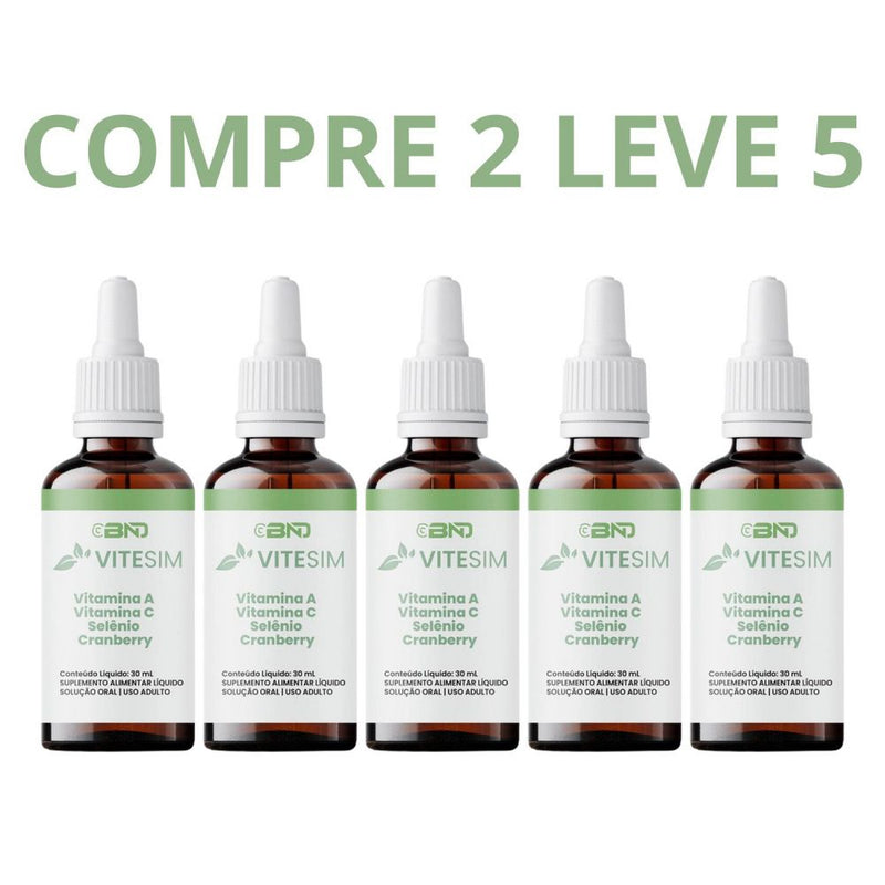 Vitesim 30ml - Solução Para Incontinência Urinária + Frete Grátis